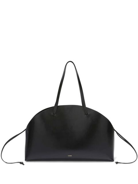 Jil Sander curve large shoulder bag - Black - zdjęcie produktu nr 1