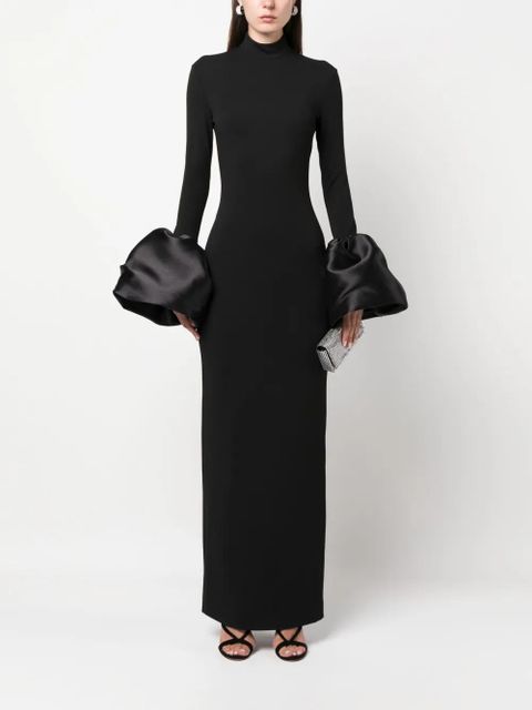 Solace London The Viviana long dress - Black - zdjęcie produktu nr 2