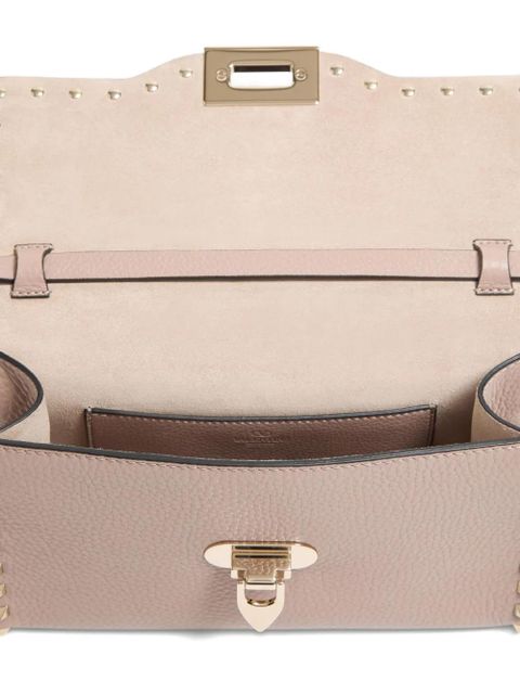 Valentino Garavani small Rockstud cross body bag - Pink