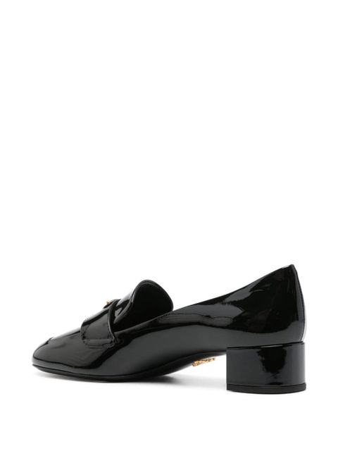 Prada 35mm patent-leather pumps - Black