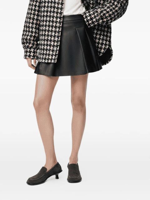 LOEWE pocket pleated mini skirt - Black - zdjęcie produktu nr 2