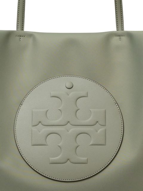 Tory Burch Ella logo-patch tote bag - Green