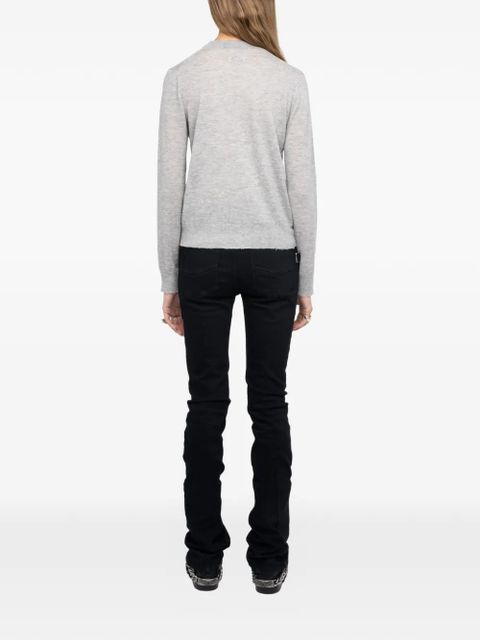 Zadig&Voltaire embellished sweater - Grey
