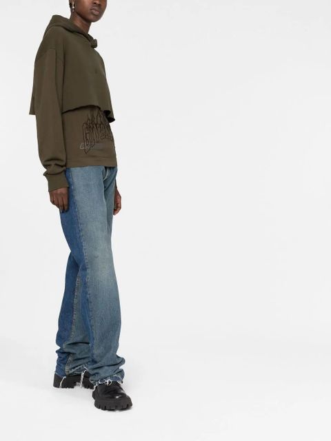 Givenchy 4G layered hoodie - Green - zdjęcie produktu nr 2