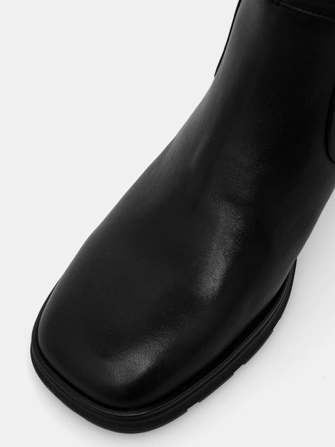 Vagabond Shoemakers kozaki skórzane JANINE damskie kolor czarny na słupku 6038-101-20 - zdjęcie produktu nr 2