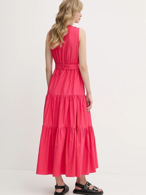 Morgan sukienka kolor różowy maxi rozkloszowana RASKA - zdjęcie produktu nr 2