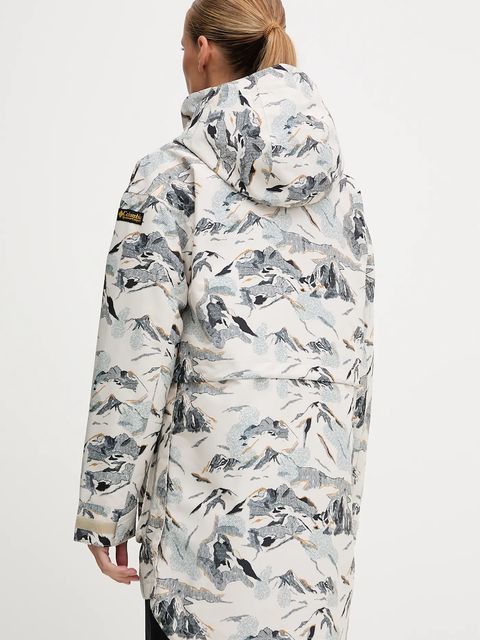 Columbia kurtka High Cascades Interchang kolor beżowy przejściowa oversize 2141501