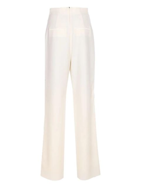 Max Mara Balta high-waist zip-fly trousers - White - zdjęcie produktu nr 2