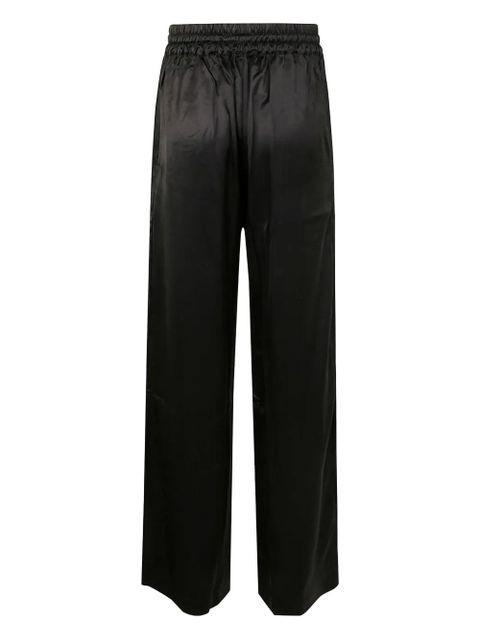 Marine Serre satin trousers - Black - zdjęcie produktu nr 2
