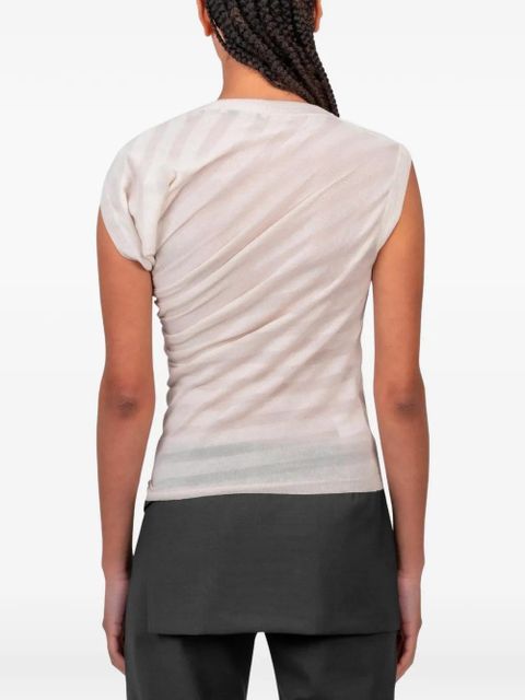 Paloma Wool Raven draped sleeveless top - Neutrals