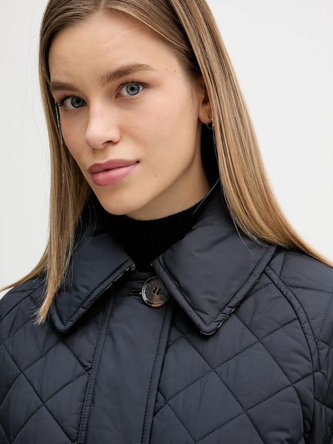 Barbour kurtka Aishling kolor granatowy przejściowa LQU1888