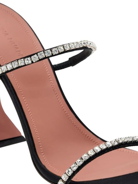 Amina Muaddi 95mm Gilda sandals - Black