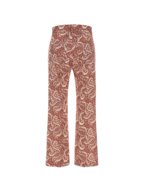 Weekend Max Mara floral patterned trousers - Brown - zdjęcie produktu nr 2