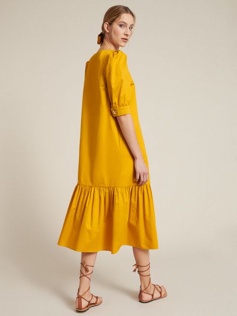 LUISA SPAGNOLI - Bawełniana sukienka Pianeta - zdjęcie produktu nr 1