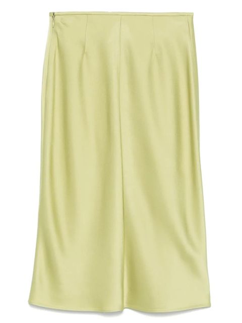 Blumarine satin midi skirt - Green - zdjęcie produktu nr 2
