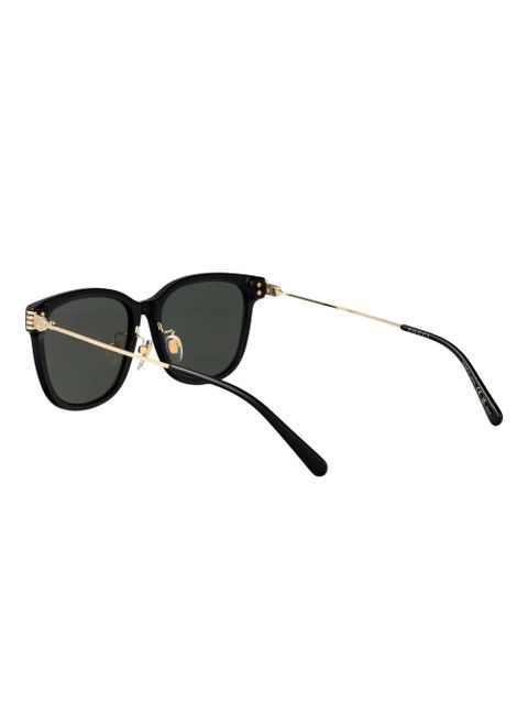 Gucci Eyewear Web-detail sunglasses - Black