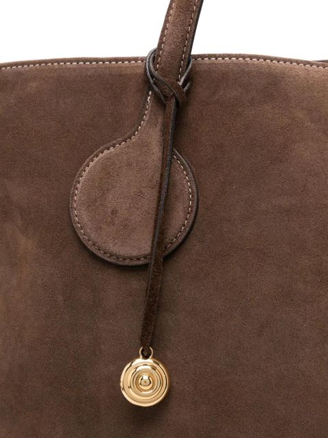 Liffner large suede tote bag - Brown