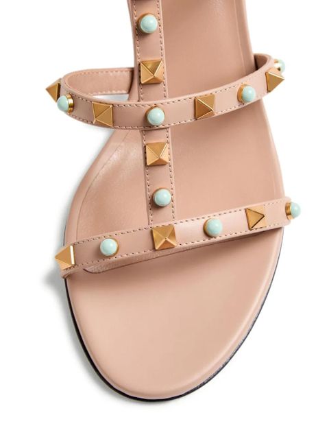 Valentino Garavani 60mm Rockstud embellished sandals - Pink