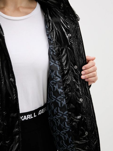 Karl Lagerfeld Jeans kurtka kolor czarny zimowa A4W15020