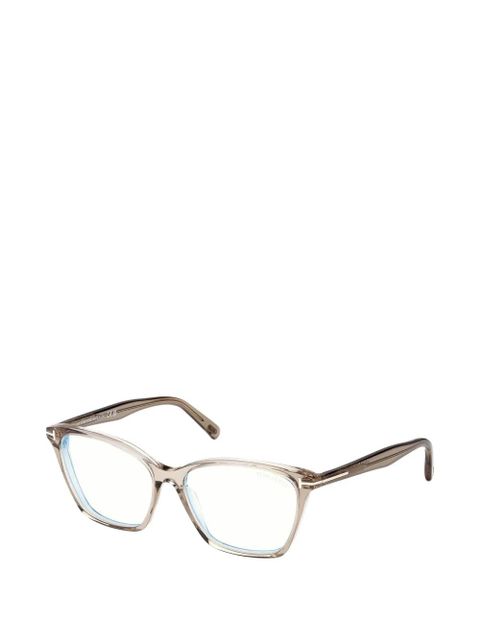TOM FORD Eyewear cat eye-frame glasses - Neutrals - zdjęcie produktu nr 2