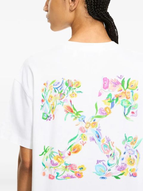 Off-White Arrow Glowing Flower T-shirt