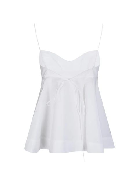 Róhe bustier peplum top - White - zdjęcie produktu nr 2