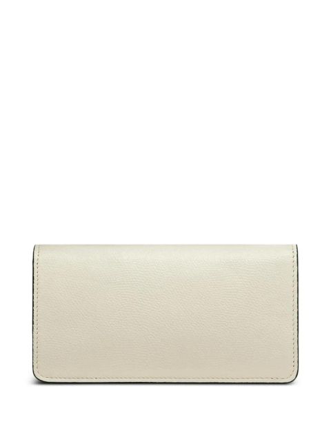 Valentino Garavani VLogo Signature grainy calfskin wallet with chain - Neutrals - zdjęcie produktu nr 2