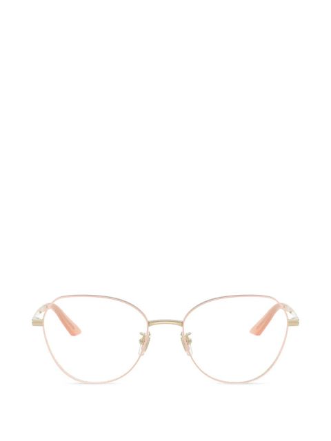 Versace oval-frame glasses - Gold - zdjęcie produktu nr 1