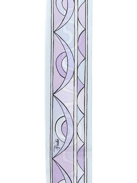PUCCI printed silk scarf - Purple