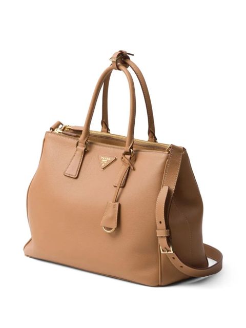 Prada large Galleria tote bag - Brown