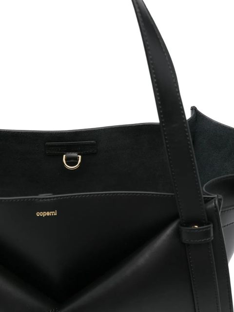Coperni medium Belt Cabas folded tote bag - Black