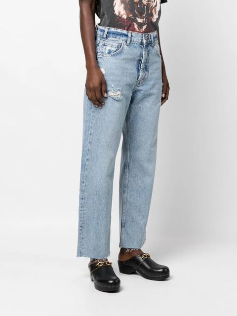 ANINE BING Gavin mid-rise straight jeans - Blue - zdjęcie produktu nr 2