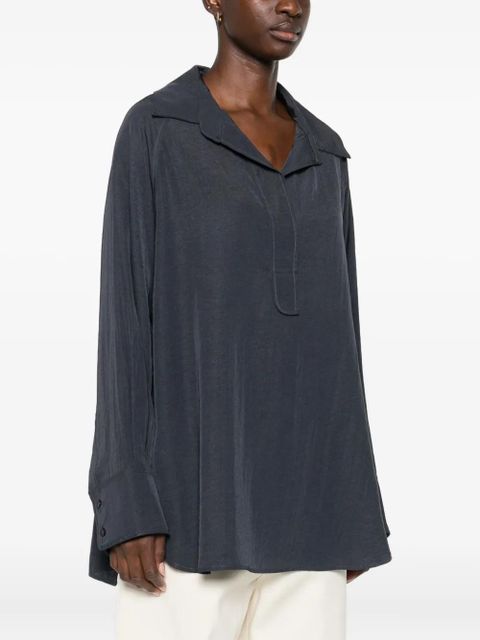 Eleh mélange shirt - Blue - zdjęcie produktu nr 2