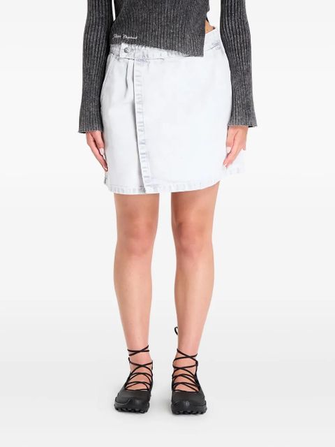 Carhartt WIP Emery wrap-front mini skirt - Grey - zdjęcie produktu nr 2