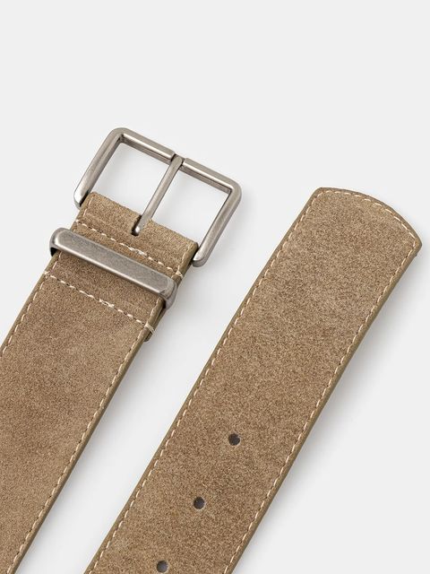 Answear.LAB pasek zamszowy damski kolor zielony - zdjęcie produktu nr 2