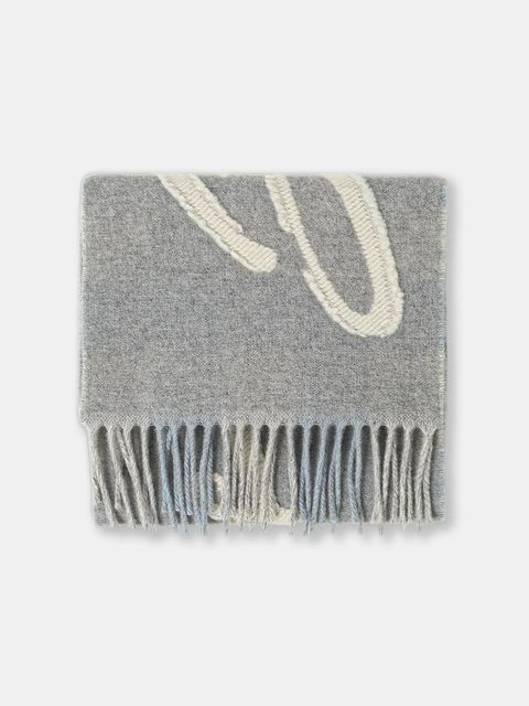 BOSS szalik z dodatkiem wełny Cecy_28*196 - zdjęcie produktu nr 1