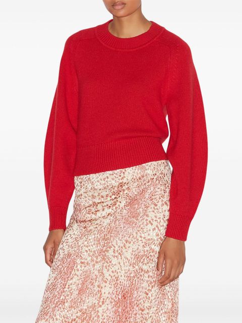 ISABEL MARANT Leandra jumper - Red - zdjęcie produktu nr 2