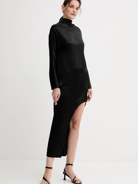 ISABELLE BLANCHE sukienka kolor czarny mini prosta IS25FW-A064-T008 - zdjęcie produktu nr 2