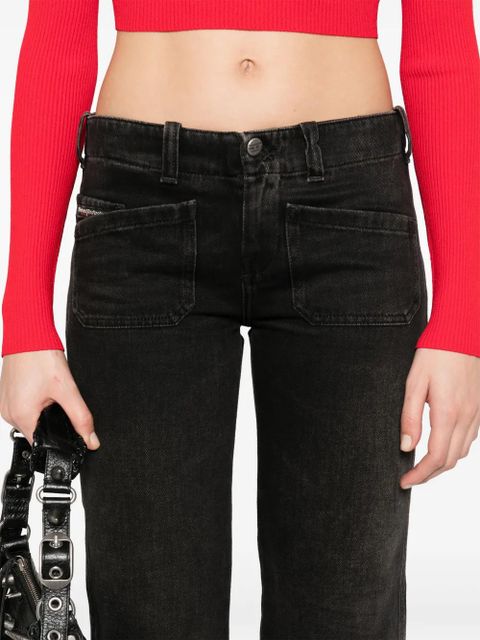 Diesel De-Keate denim shorts - Black - zdjęcie produktu nr 2