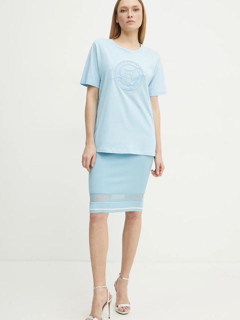 Liu Jo t-shirt bawełniany - zdjęcie produktu nr 2