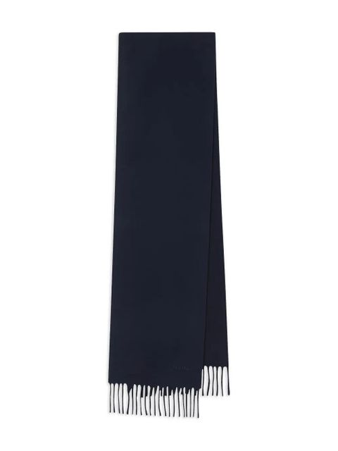 Max Mara fringed wool scarf - Blue - zdjęcie produktu nr 1