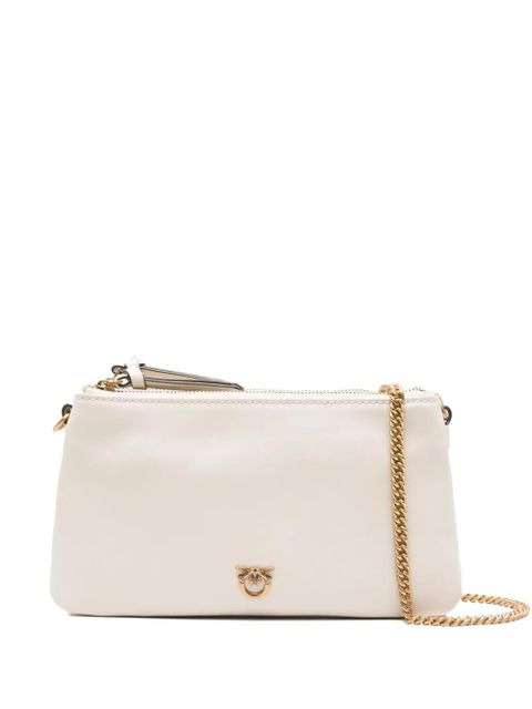 PINKO double-zip shoulder bag - White - zdjęcie produktu nr 1