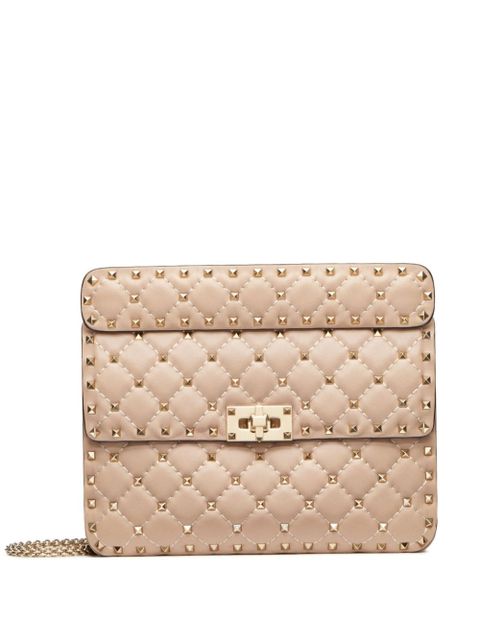 Valentino Garavani medium Rockstud Spike shoulder bag - Pink - zdjęcie produktu nr 1