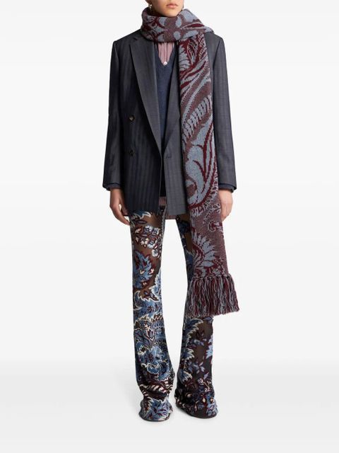 ETRO cashmere v-neck sweater - Blue - zdjęcie produktu nr 2