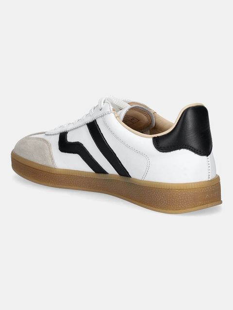 Gant sneakersy skórzane Cuzima damskie kolor biały 31531040