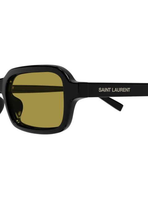 Saint Laurent Eyewear rectangle-frame sunglasses - Black