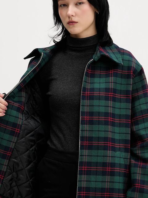 Tommy Jeans kurtka kolor zielony przejściowa oversize DN0DN00097