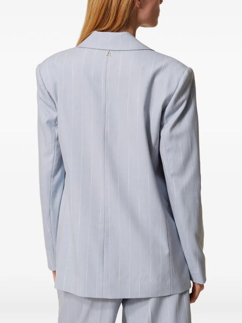 TWINSET pinstripe blazer - Blue