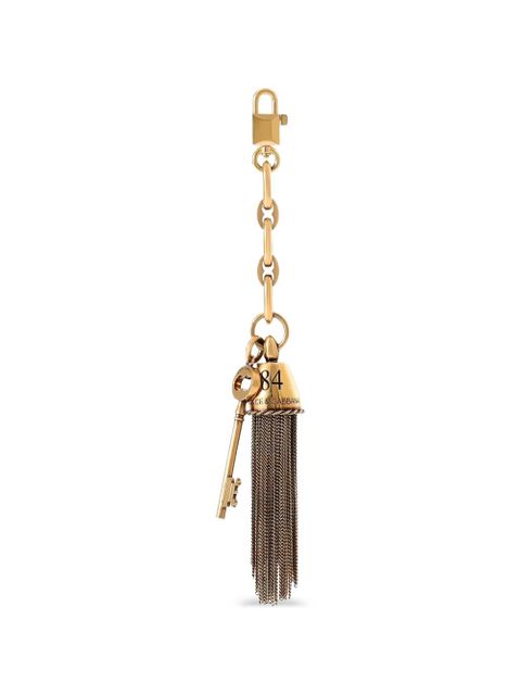 Dolce & Gabbana metal charm keychain - Gold - zdjęcie produktu nr 1