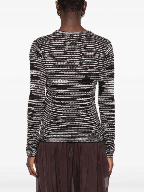Missoni stripe-knit cardigan - Black